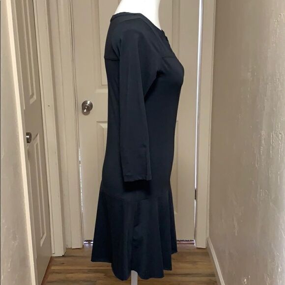 Lolë 3/4 Sleeve Shirt Dress Sz XS - Picture 5 of 9